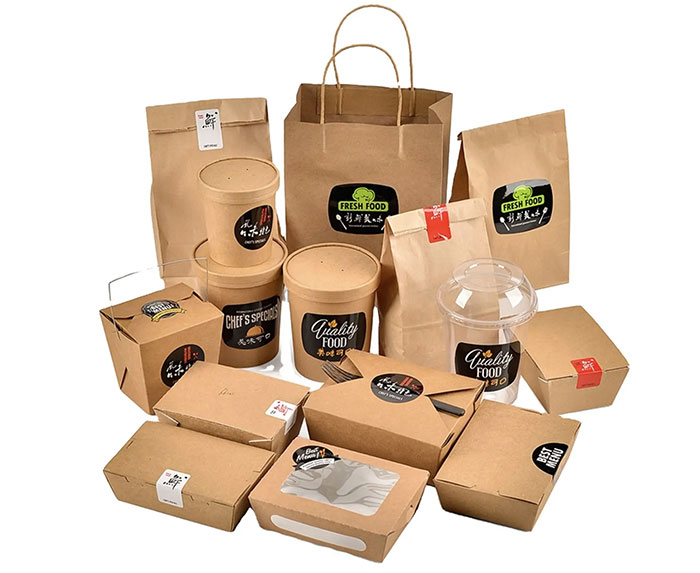 طراحی و چاپ بسته‌بندی فست فود