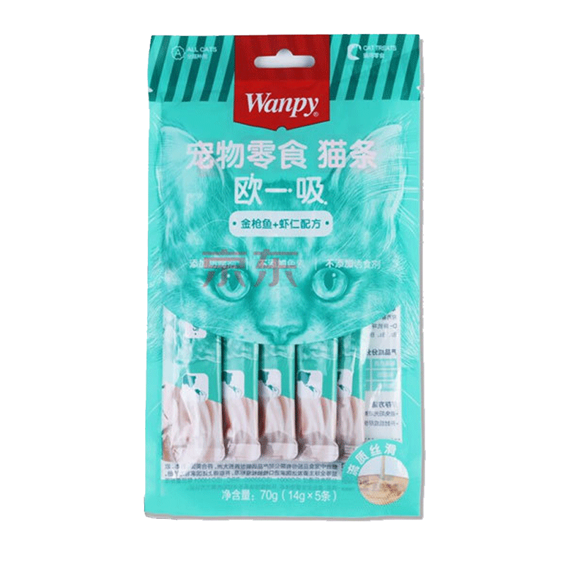 بستنی گربه ونپی مدل Tuna and Shrimp بسته ۵ عددی