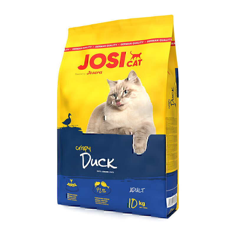 غذای خشک گربه جوسرا با طعم اردک JosiCat Crispy Duck وزن 18 کیلوگرم