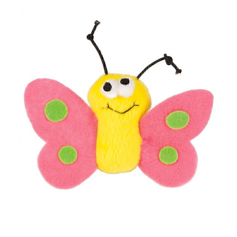عروسک گربه طرح پروانه بیزتیز BeezTees Cat Fun Butterfly