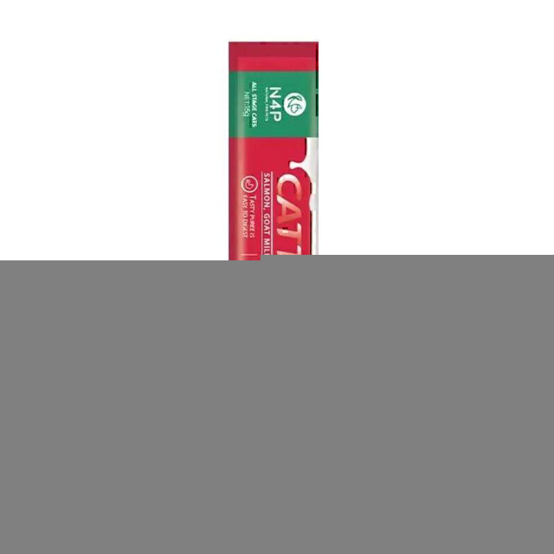 بستنی گربه ان فور پی با طعم ماهی سالمون N4P Cat Creamy Treat With Salmon Flavor وزن 15 گرم