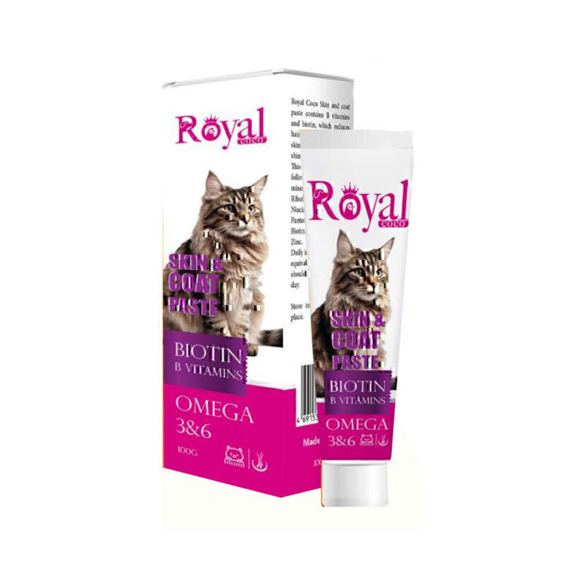 خمیر تقویت پوست و مو گربه رویال کوکو وزن 100 گرم