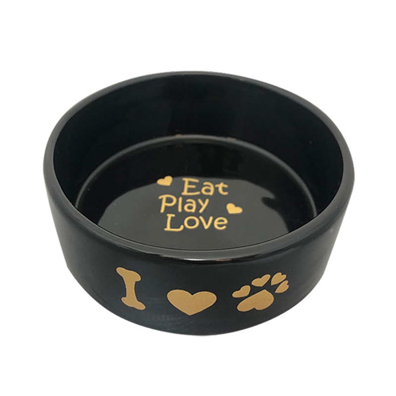 ظرف غذای حیوانات کوکوپت طرح Eat Play Love سایز بزرگ