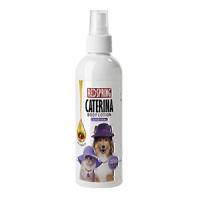 لوسیون بدن کاترینا مخصوص سگ و گربه رداسپرینگ Redspring Caterina Body Lotion حجم 300 میلی لیتر
