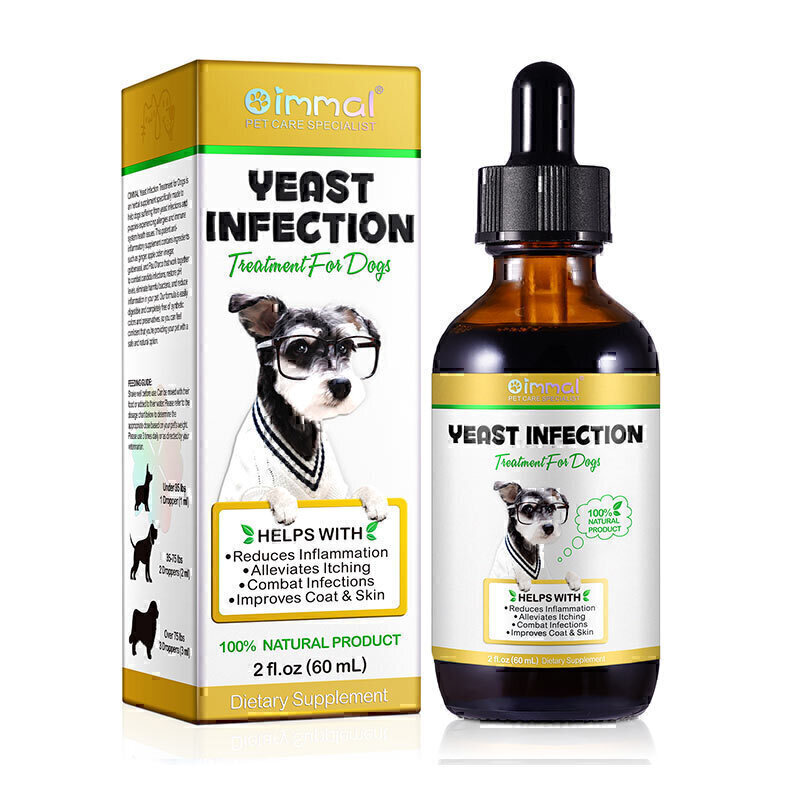 قطره ضدقارچ و عفونت سگ اویمال Oimmal Yeast Infection Treatment Drops For Dogs