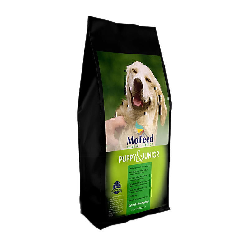 غذای خشک توله و سگ جوان مفید Mofeed Puppy & Junior Dry Food وزن 8 کیلوگرم