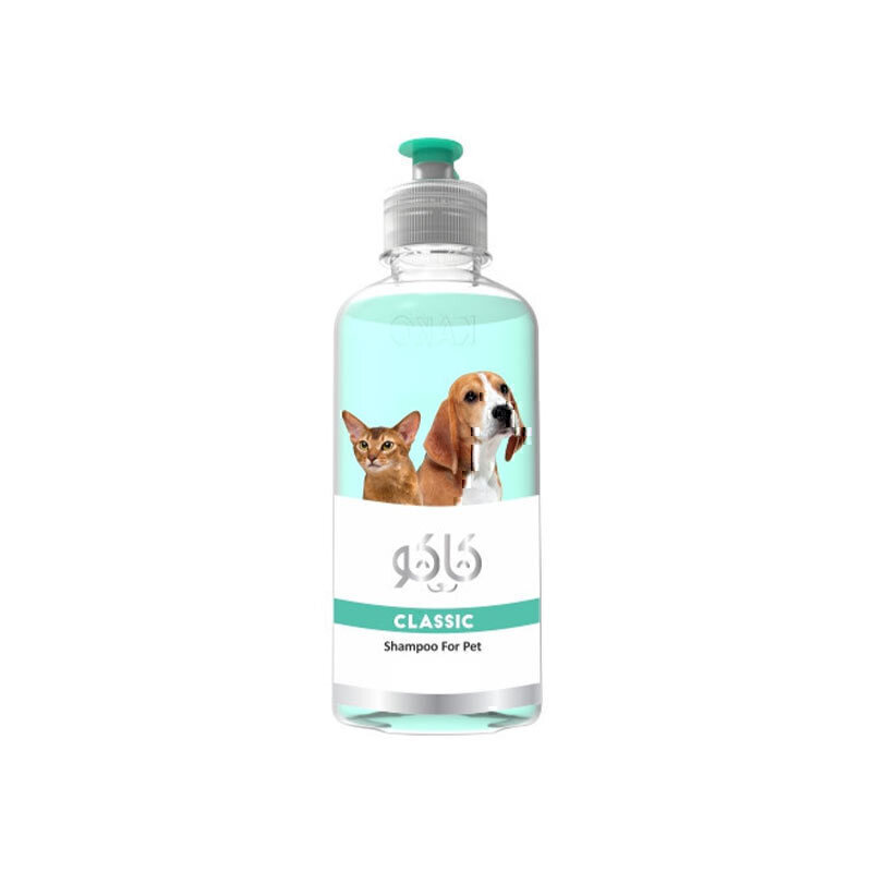 شامپو سگ و گربه کاکو کلاسیک با عصاره آلوئه‌ورا Kako Classic Shampoo For Pet حجم 300 میلی‌لیتر